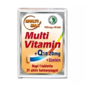 Dr. Chen multimax vitamin+q10+szelén tabletta 40 db