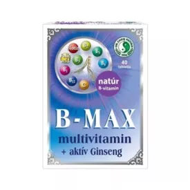 Dr. Chen b-max multivitamin tabletta 40 db