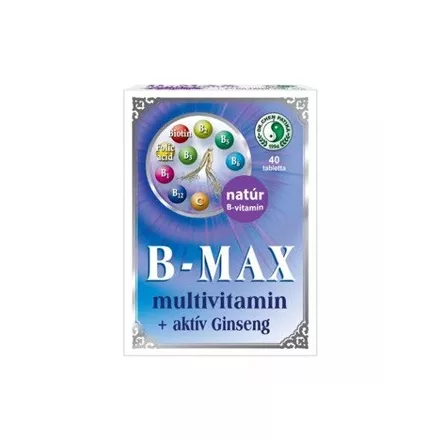 Dr. Chen b-max multivitamin tabletta 40 db