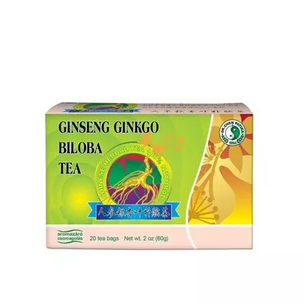 Dr. Chen ginseng-ginkgo-zöld tea 20x3g 60 g