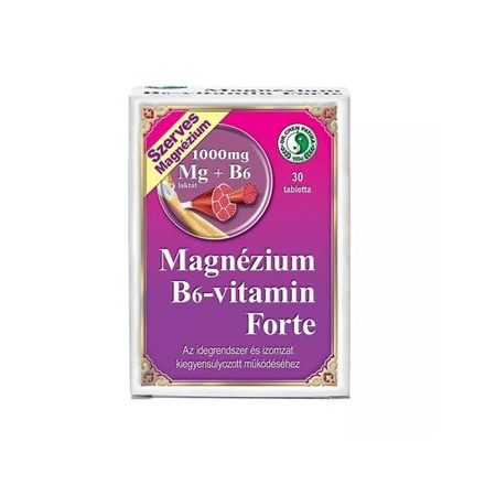 Dr. Chen magnézium b6-vitamin forte tabletta 30 db