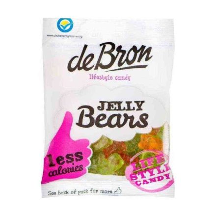 Debron Jelly Bears - glutén és cukormentes medvés gumicukor 90g