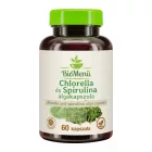 BioMenü BIO CHLORELLA és SPIRULINA ALGA kapszula 60 db
