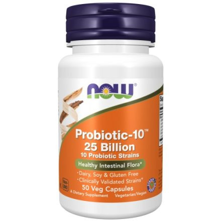 NOW PROBIOTIC-10 25 BILLION KAPSZULA 50 DB