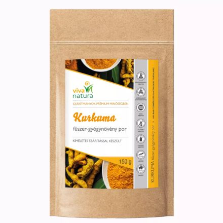 Viva Natura kurkuma fűszer-gyógynövény por 150g