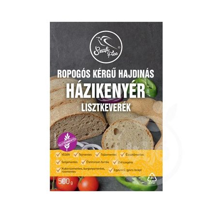 Szafi Free ropogós kérgű hajdinás házikenyér lisztkeverék 500 g
