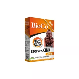 BIOCO SZERVES CINK 20mg 60 tabletta