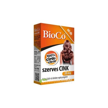 BIOCO SZERVES CINK 20mg 60 tabletta