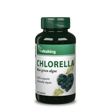 VITAKING 100% Chlorella Alga 200 tabletta