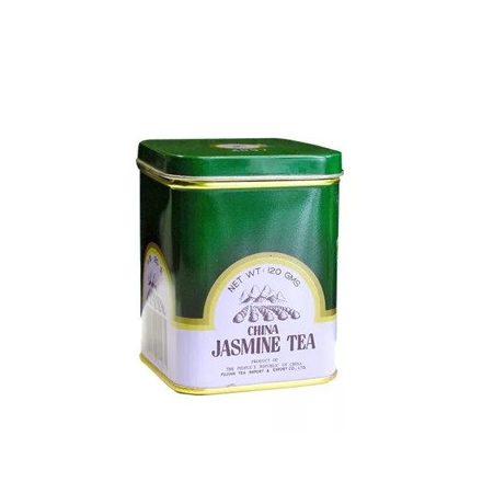 Dr. Chen eredeti kínai zöldtea jázmin szálas fémdobozos 120 g