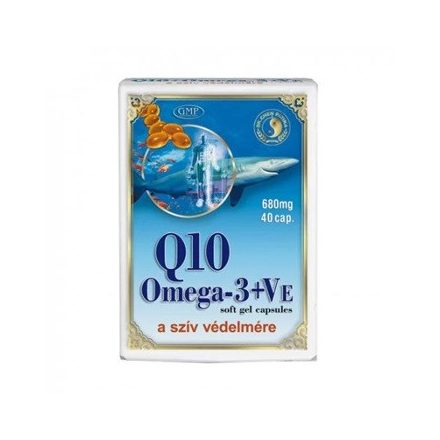 Dr. Chen q10+omega-3+e-vitamin kapszula 40 db