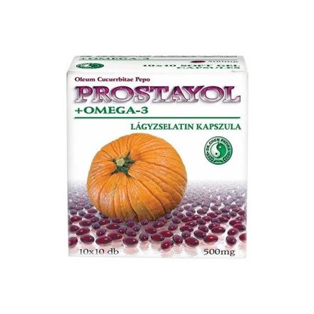Dr. Chen prostayol+omega3 lágyzselatin kapszula 100 db