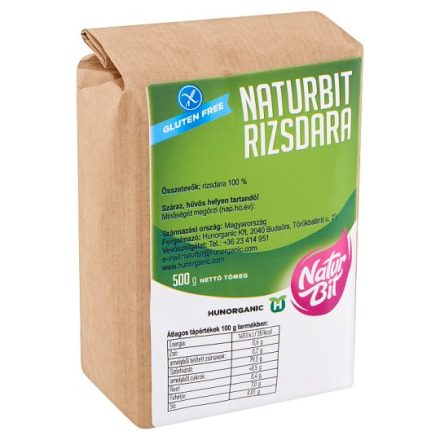 NATURBIT GLUTÉNMENTES RIZSDARA 500g