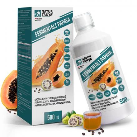 NATUR TANYA SPECCHIASOL FERMENTÁLT PAPAYA KONCENTRÁTUM GYOMORBETEGSÉGEK, BÉLPANASZOK ESETÉN 500 ML