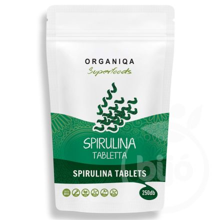 ORGANIQA BIO SPIRULINA TABLETTA 250 DB