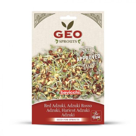 Natur Tanya® Bavicchi Bio Adzuki bab csíráztatáshoz - Jelentős vas- és fehérjeforrás. Szív és vesék erősítője.