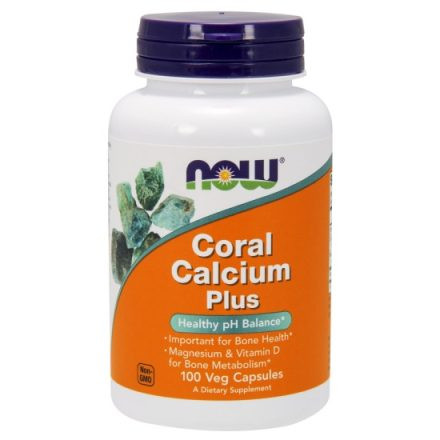 NOW CORAL CALCIUM PLUS KAPSZULA 100 DB