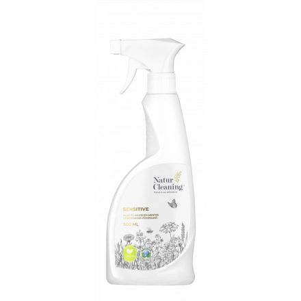 NATURCLEANING SENSITIVE ILLAT ÉS ALLERGÉNMENTES CITROMSAVAS VÍZKŐOLDÓ 500 ML