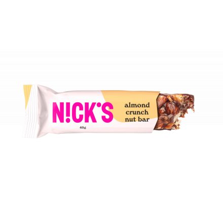 Nick’s VEGÁN MANDULÁS CSOKI 40 g [almond crunch nut bar]