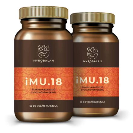 IMU18 DUO - Immunerősítő gyógynövény kapszula 2x60 db