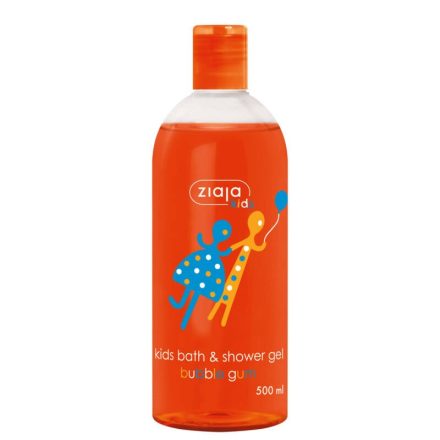 ZIAJA Gyermek tusfürdő Rágógumi illattal 500ml