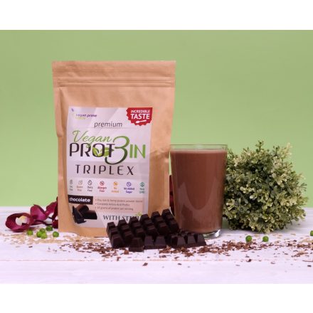 VEGAN PROTEIN TRIPLEX – CSOKOLÁDÉS 550g