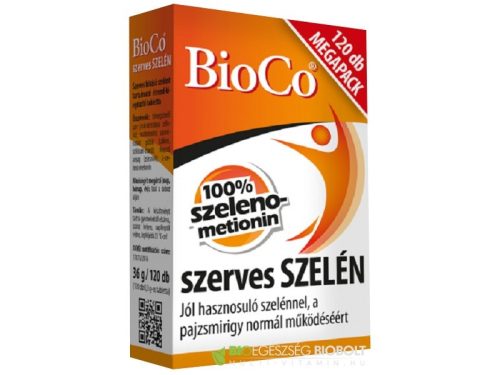 BIOCO SZERVES SZELÉN  100mcg 120 tabletta