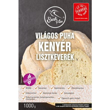 SZAFI FREE VILÁGOS PUHA KENYÉR LISZTKEVERÉK 1000g