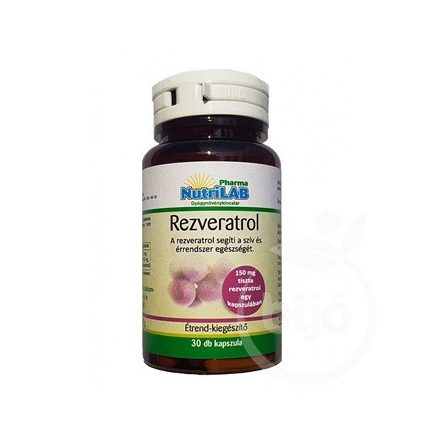 NUTRILAB REZVERATROL 30 KAPSZULA