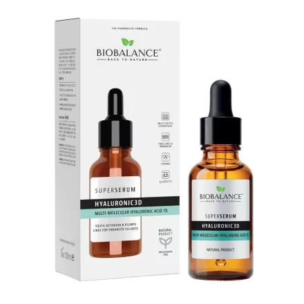 BioBalance 3D hialuronsav szuperszérum arcra 30 ml