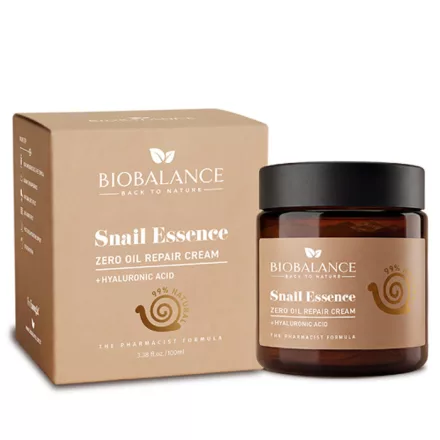 BioBalance Csigaesszencia - olajmentes regeneráló krém hialuronsavval 100 ml