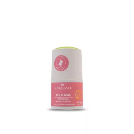BioBalance Dry&White 48h golyós dezodor fehérítő hatással 50 ml