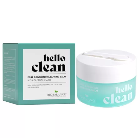 BioBalance Hello Clean 3in1 Pórusösszehúzó arctisztító balzsam 100 ml