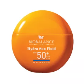   BioBalance Hydra Mélyhidratáló vízálló fényvédő fluid arcra SPF50+ 40 ml