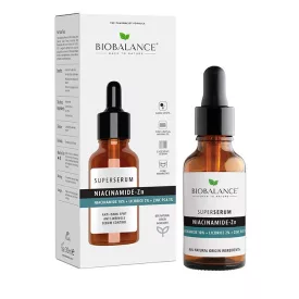   BioBalance Niacinamid szuperszérum arcra édesgyökérrel és cink PCA-val 30 ml