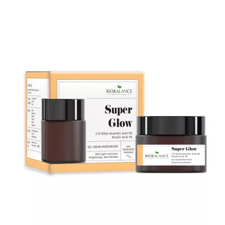 BioBalance Szuper ragyogást fokozó hidratáló gélkrém C-vitaminnal 50 ml