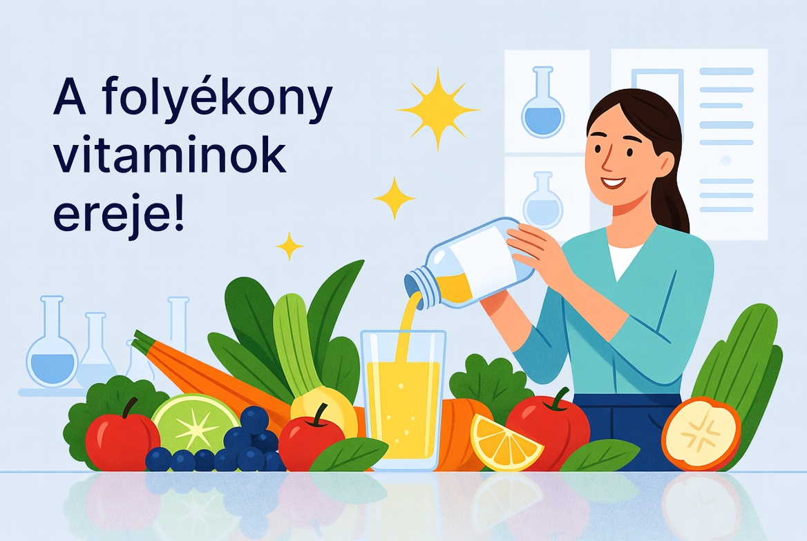 A 21. század vitaminjai a folyékony vitaminok
