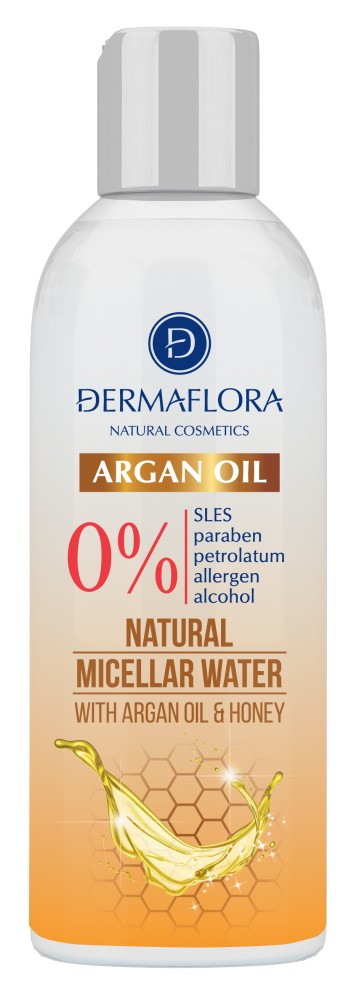 Dermaflora 0% HYDROLIGHT MICELLÁS VÍZ ARGAN OIL 200 ml