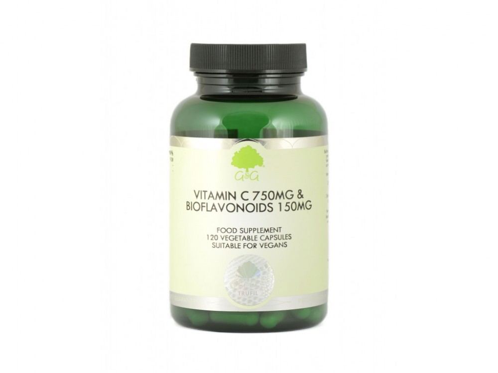 G&G C-vitamin 750mg + Bioflavonoidok 150mg 120 kapszula