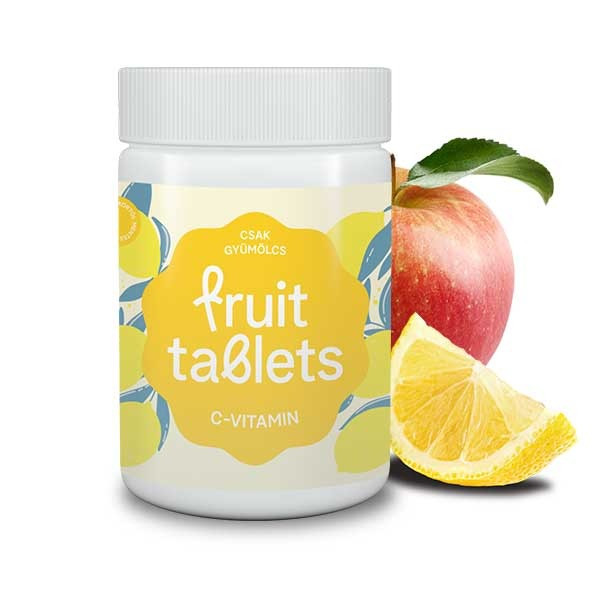 Fruit Tablets C-Vitamin - gyümölcszselé tabletta 60 db