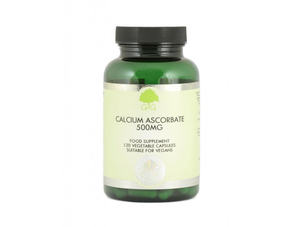 G&G C-VITAMIN 500mg (KALCIUM ASZKORBÁT) 120 kapszula G&G C-VITAMIN 500mg (KALCIUM ASZKORBÁT) 120 kapszula